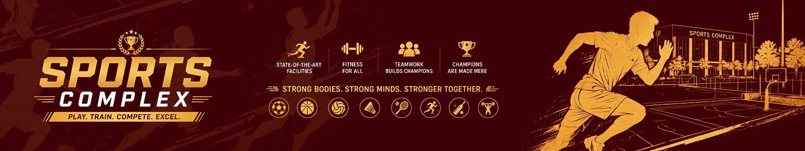 Sports Complex Banner